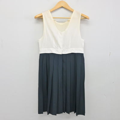 【中古】福岡県 西南学院中学校 女子制服 3点 (ニット・セーラー服・スカート) sf097900