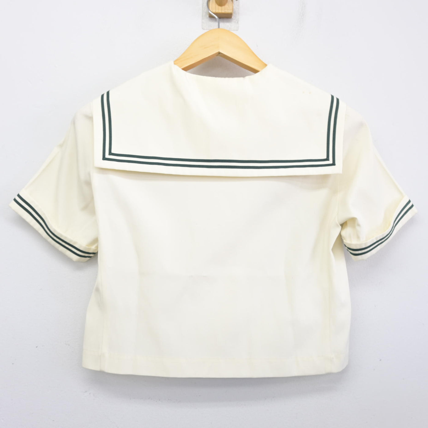 【中古】福岡県 西南学院中学校 女子制服 2点 (セーラー服・スカート) sf097901
