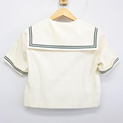 【中古】福岡県 西南学院中学校 女子制服 2点 (セーラー服・スカート) sf097901