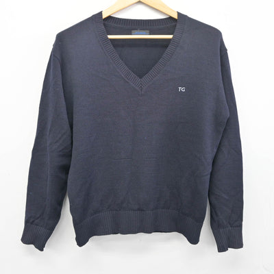 【中古】神奈川県 橘学苑高等学校 女子制服 3点 (ニット・シャツ) sf097903