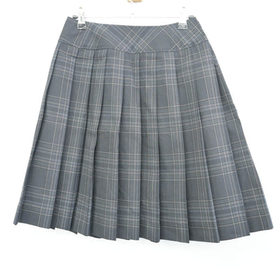 【中古】愛媛県 聖カタリナ学園高等学校 女子制服 2点 (セーラー服・スカート) sf097907