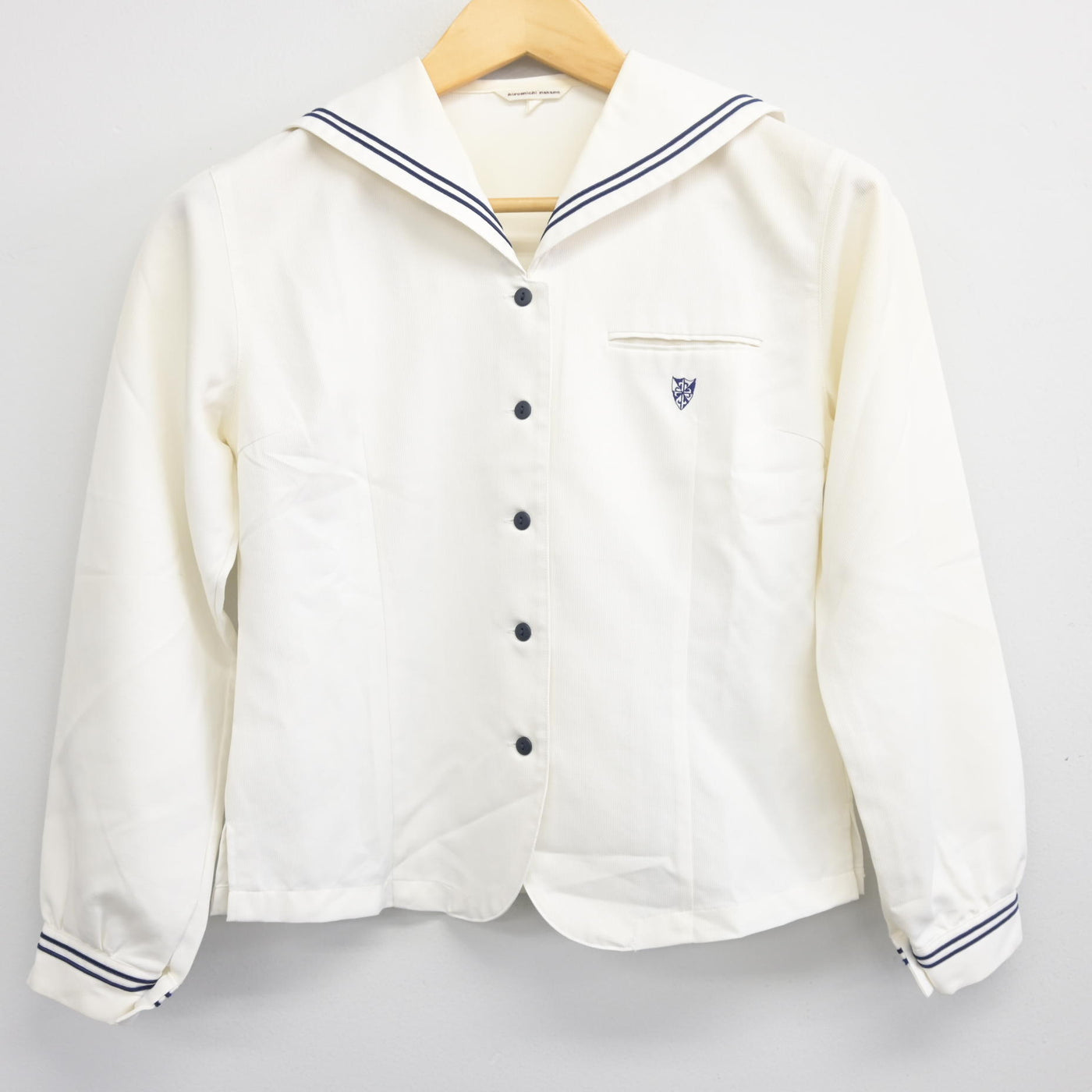 【中古】愛媛県 聖カタリナ学園高等学校 女子制服 2点 (セーラー服・セーラー服) sf097908