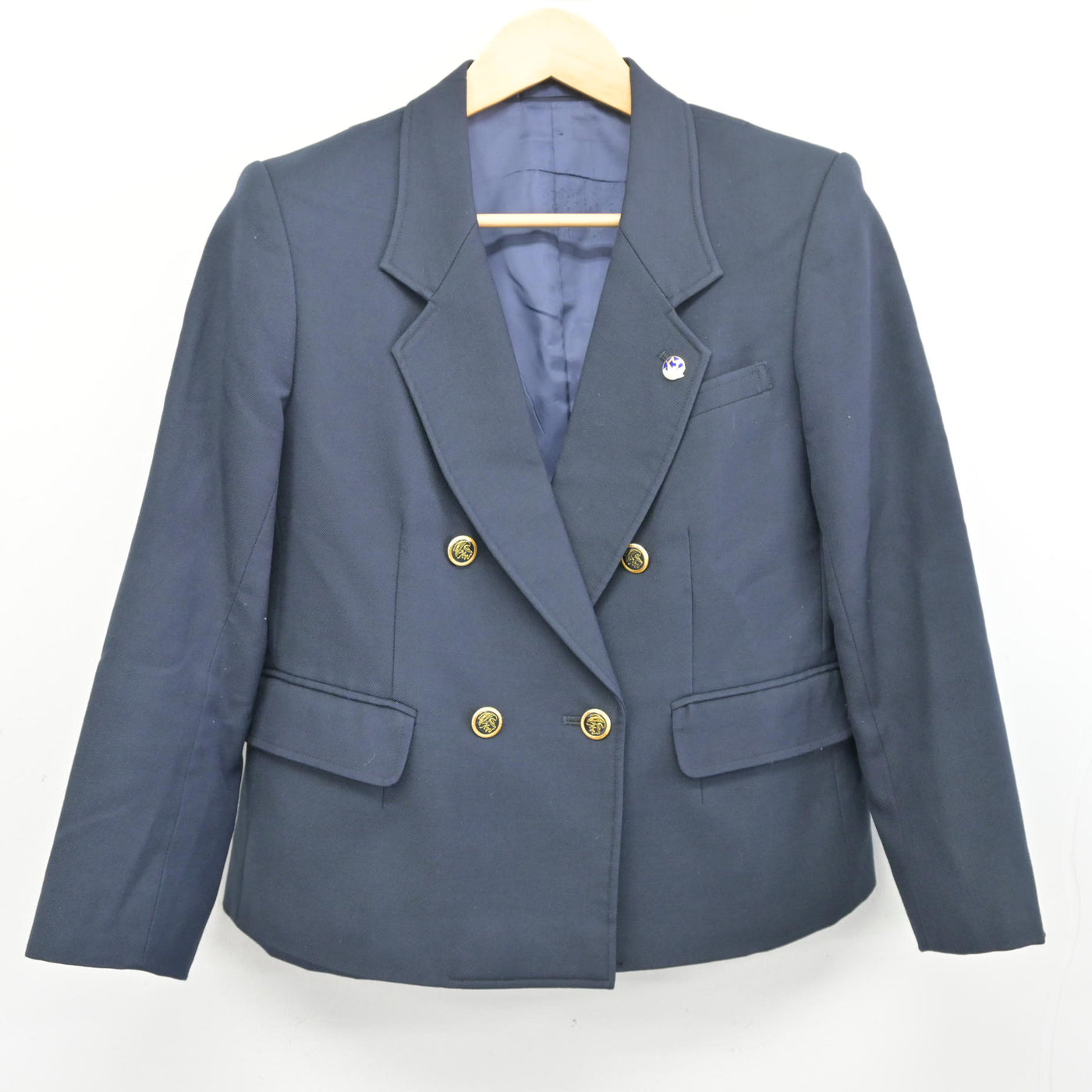 【中古】埼玉県 越谷西高等学校 女子制服 4点 (ブレザー・スカート) sf097909