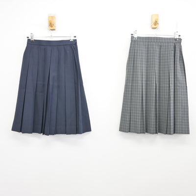 【中古】埼玉県 越谷西高等学校 女子制服 4点 (ブレザー・スカート) sf097909