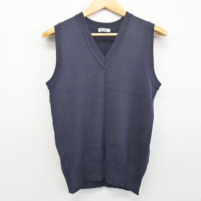 【中古】埼玉県 庄和高等学校 女子制服 2点 (ニットベスト・ニット) sf097912
