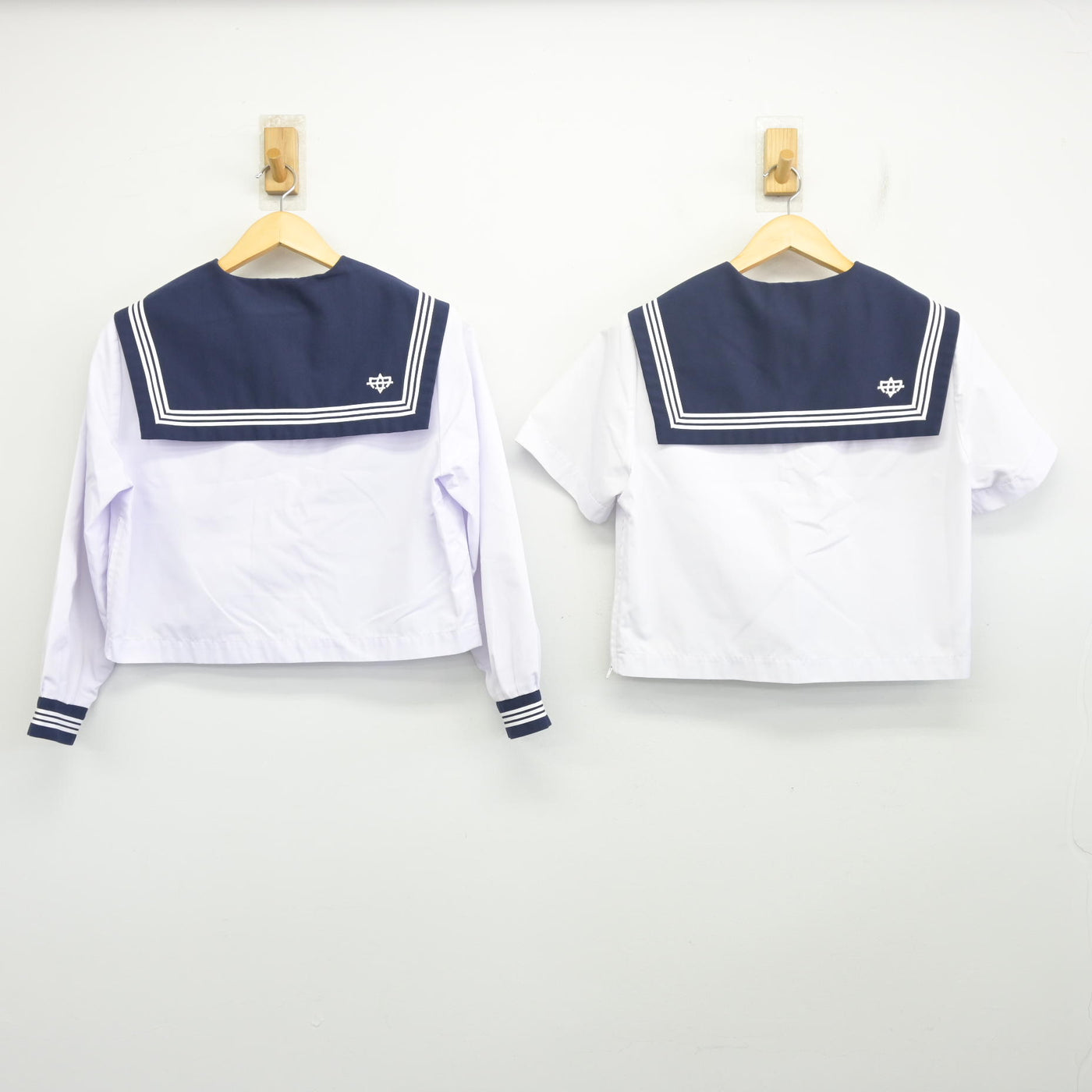 【中古】島根県 安来市立第一中学校 女子制服 3点 (セーラー服) sf097916