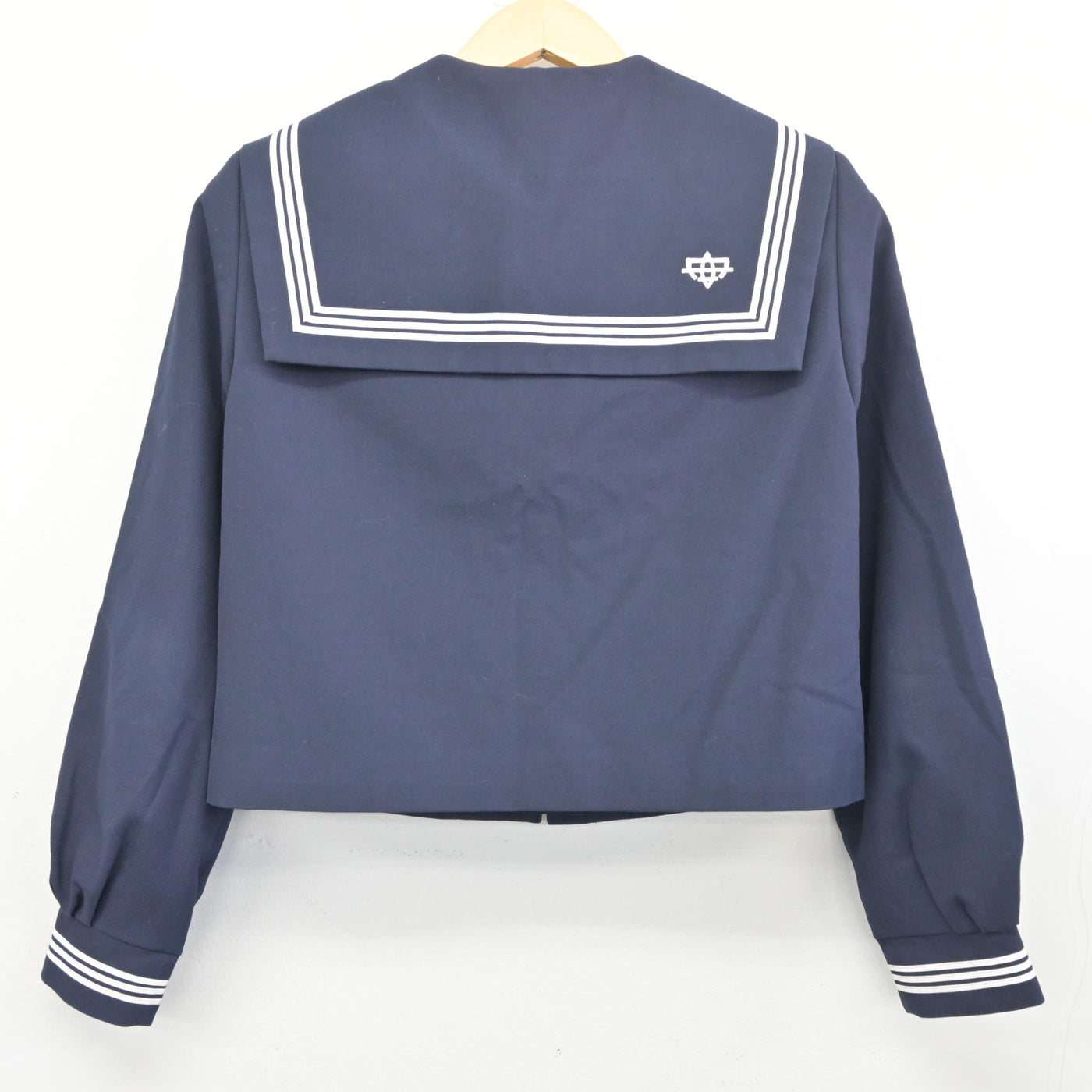 【中古】島根県 安来市立第一中学校 女子制服 2点 (セーラー服・スカート) sf097917