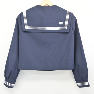 【中古】島根県 安来市立第一中学校 女子制服 2点 (セーラー服・スカート) sf097917