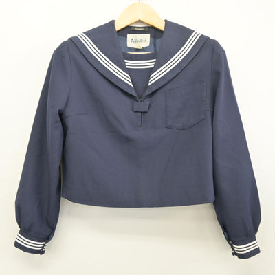 【中古】島根県 安来市立第一中学校 女子制服 2点 (セーラー服・スカート) sf097918