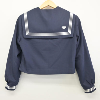 【中古】島根県 安来市立第一中学校 女子制服 2点 (セーラー服・スカート) sf097918
