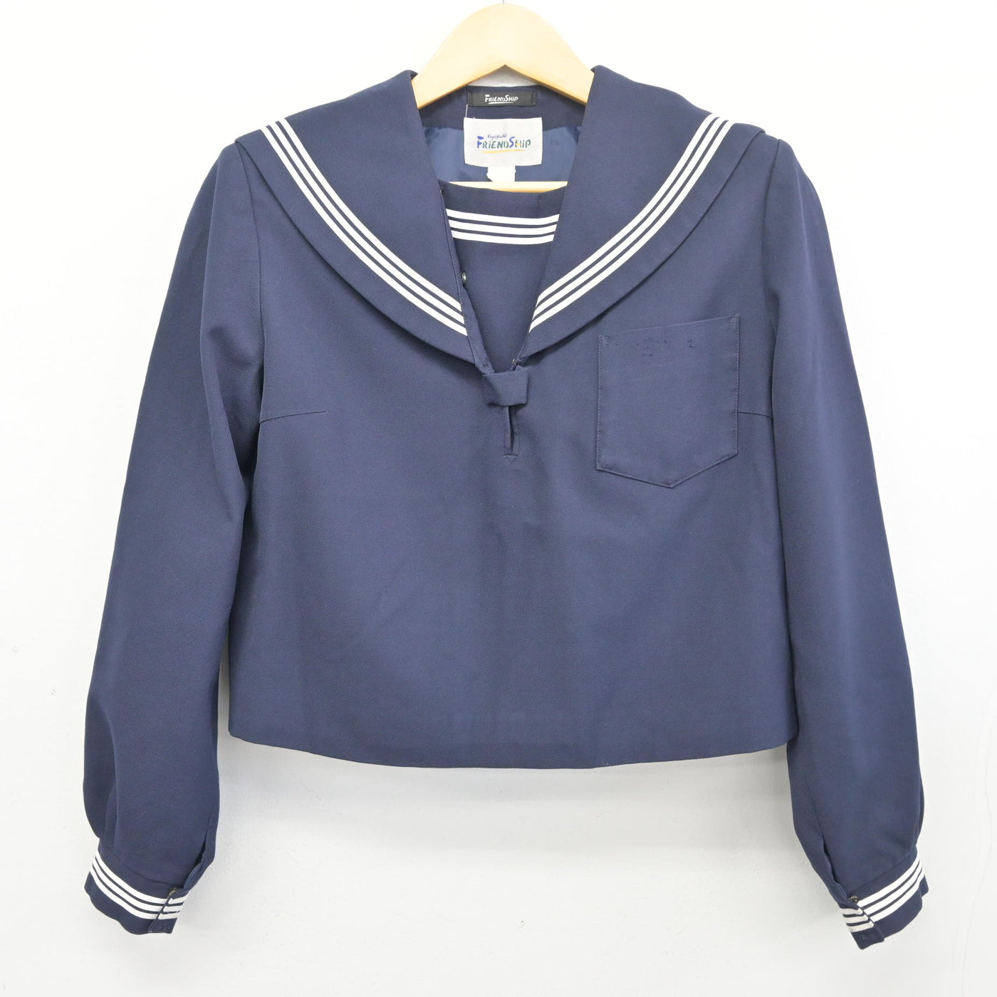 【中古】島根県 安来市立第一中学校 女子制服 1点 (セーラー服) sf097919