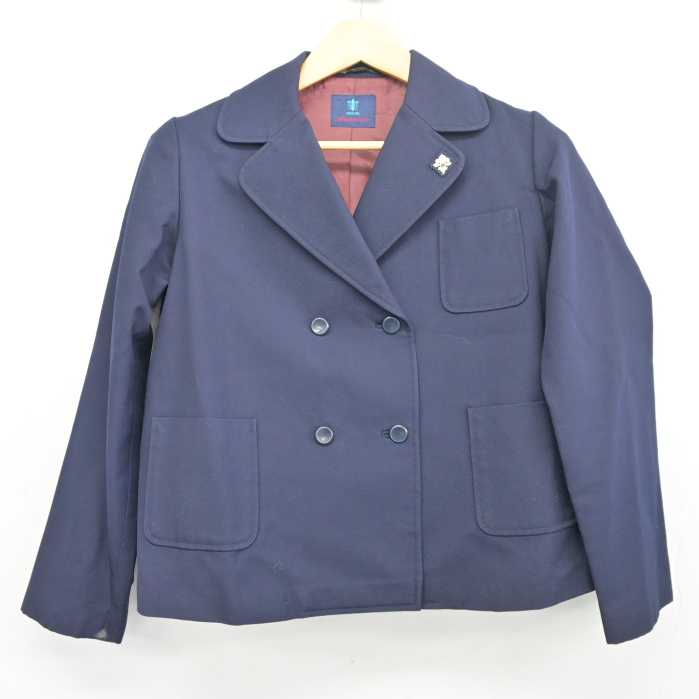 【中古】神奈川県 湘南白百合学園高等学校 女子制服 1点 (コート) sf097921