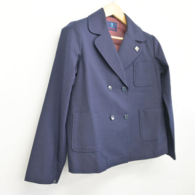 【中古】神奈川県 湘南白百合学園高等学校 女子制服 1点 (コート) sf097921