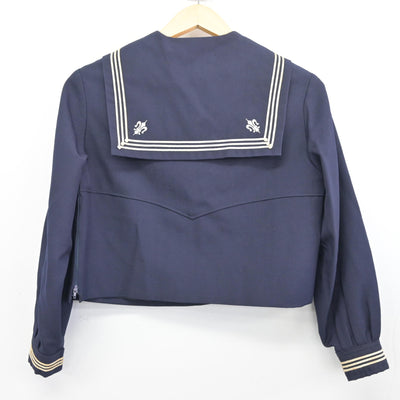 【中古】神奈川県 湘南白百合学園高等学校 女子制服 2点 (セーラー服・スカート) sf097922