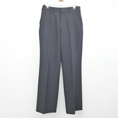 【中古】大阪府 大阪ビジネスフロンティア高等学校 女子制服 2点 (ニット・ズボン) sf097925
