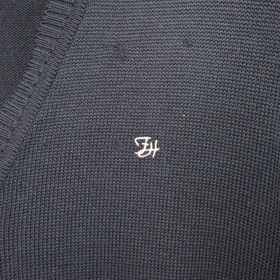 【中古】東京都 富士森高等学校 女子制服 2点 (ニット) sf097930