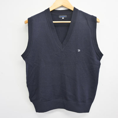 【中古】東京都 富士森高等学校 女子制服 2点 (ニットベスト・ニットベスト) sf097931