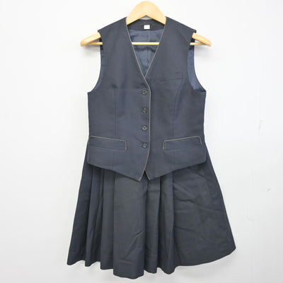【中古】北海道 藻岩高等学校 女子制服 4点 (ブレザー・ベスト・スカート) sf097932