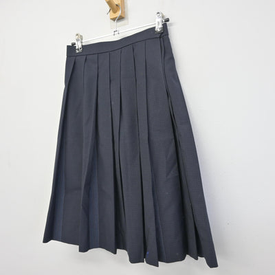【中古】大阪府 大阪ビジネスフロンティア高等学校 女子制服 1点 (スカート) sf097935