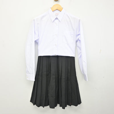 【中古】高知県 高知工業高等学校 女子制服 4点 (ブレザー・ベスト・シャツ・スカート) sf097953