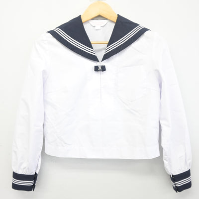 【中古】高知県 高知商業高等学校 女子制服 3点 (セーラー服) sf097954