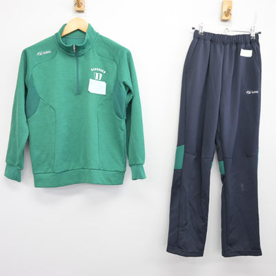 【中古】京都府 洛北高等学校 女子制服 2点 (ジャージ 上・ジャージ 下) sf097970