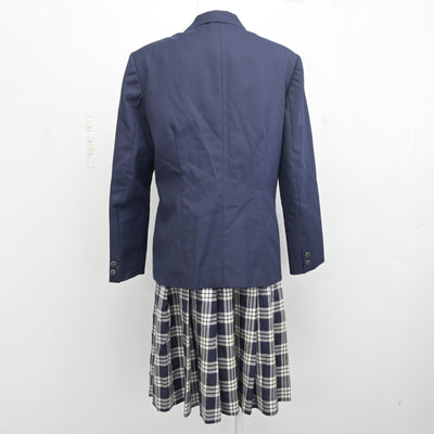 【中古】宮城県 聖和学園高等学校 女子制服 4点 (ブレザー・ベスト・スカート) sf097971