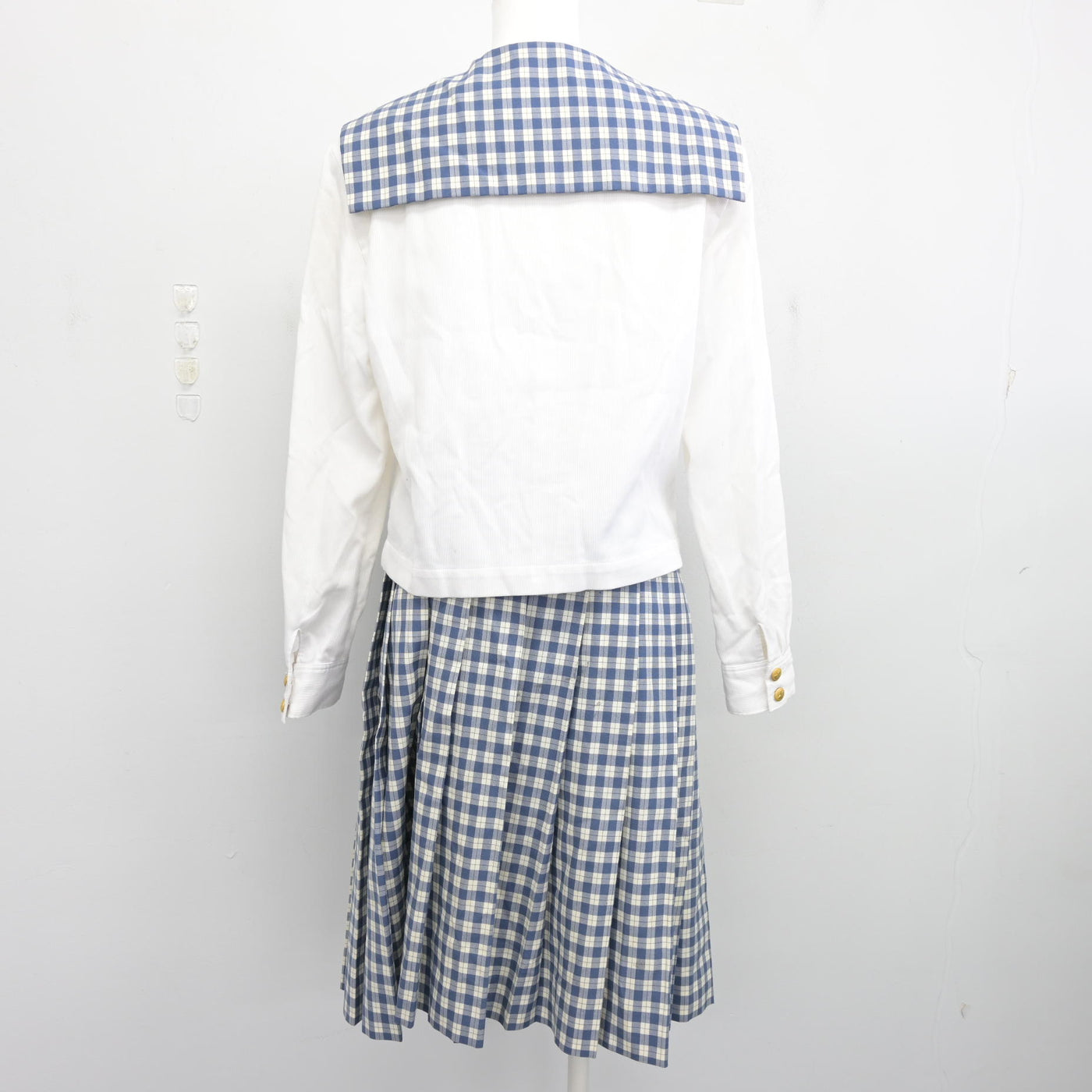【中古】宮城県 聖和学園高等学校 女子制服 2点 (ブラウス・スカート) sf097972