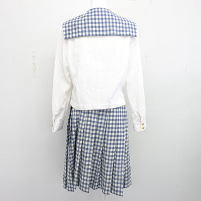 【中古】宮城県 聖和学園高等学校 女子制服 2点 (ブラウス・スカート) sf097972