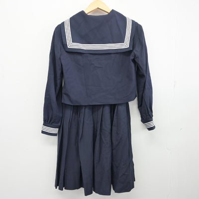 【中古】宮城県 常盤木学園高等学校 女子制服 3点 (セーラー服・スカート) sf097976