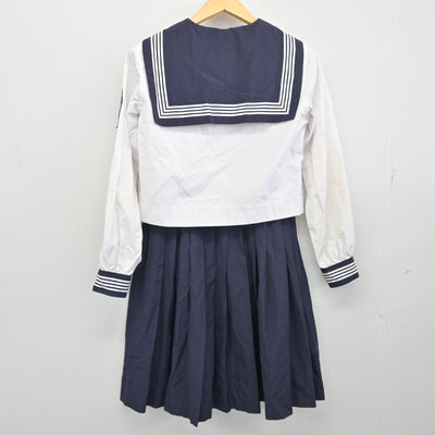 【中古】宮城県 常盤木学園高等学校 女子制服 3点 (セーラー服・スカート) sf097977