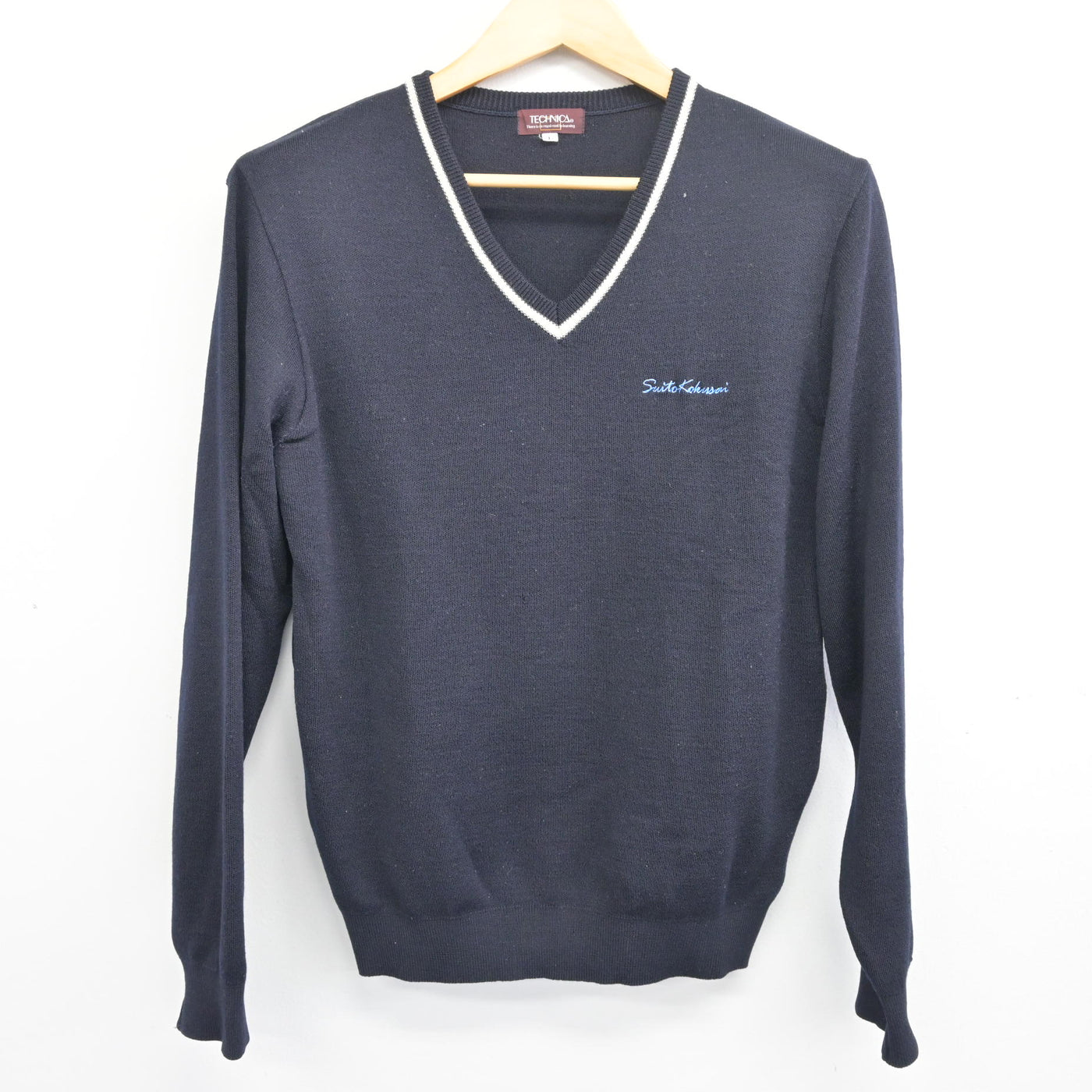 【中古】大阪府 水都国際高等学校 女子制服 2点 (ニット・シャツ) sf097978