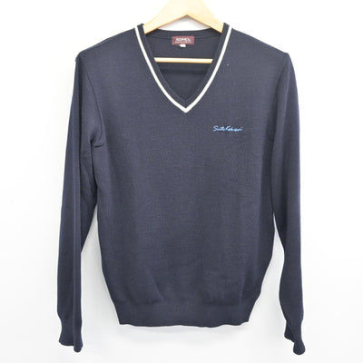 【中古】大阪府 水都国際高等学校 女子制服 2点 (ニット・シャツ) sf097978