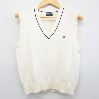 【中古】埼玉県 本庄東高等学校 女子制服 2点 (ニット・ニットベスト) sf097984