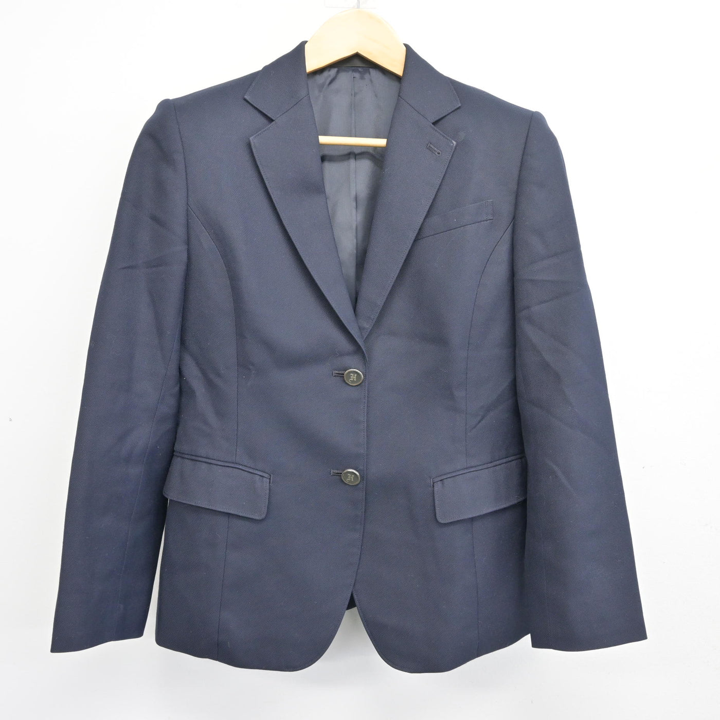 【中古】埼玉県 本庄東高等学校 女子制服 3点 (ブレザー・スカート) sf097985