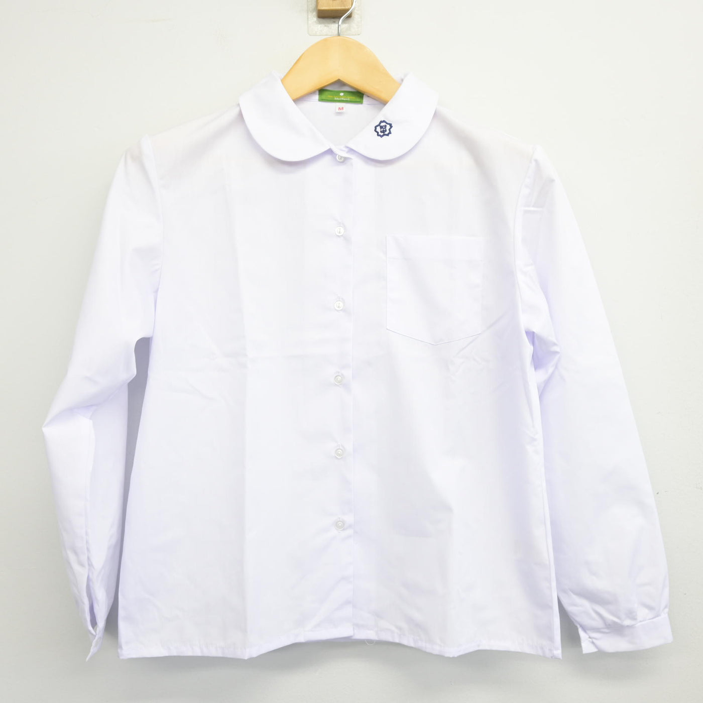 【中古】福岡県 福岡教育大学附属福岡中学校 女子制服 2点 (ブラウス) sf097988