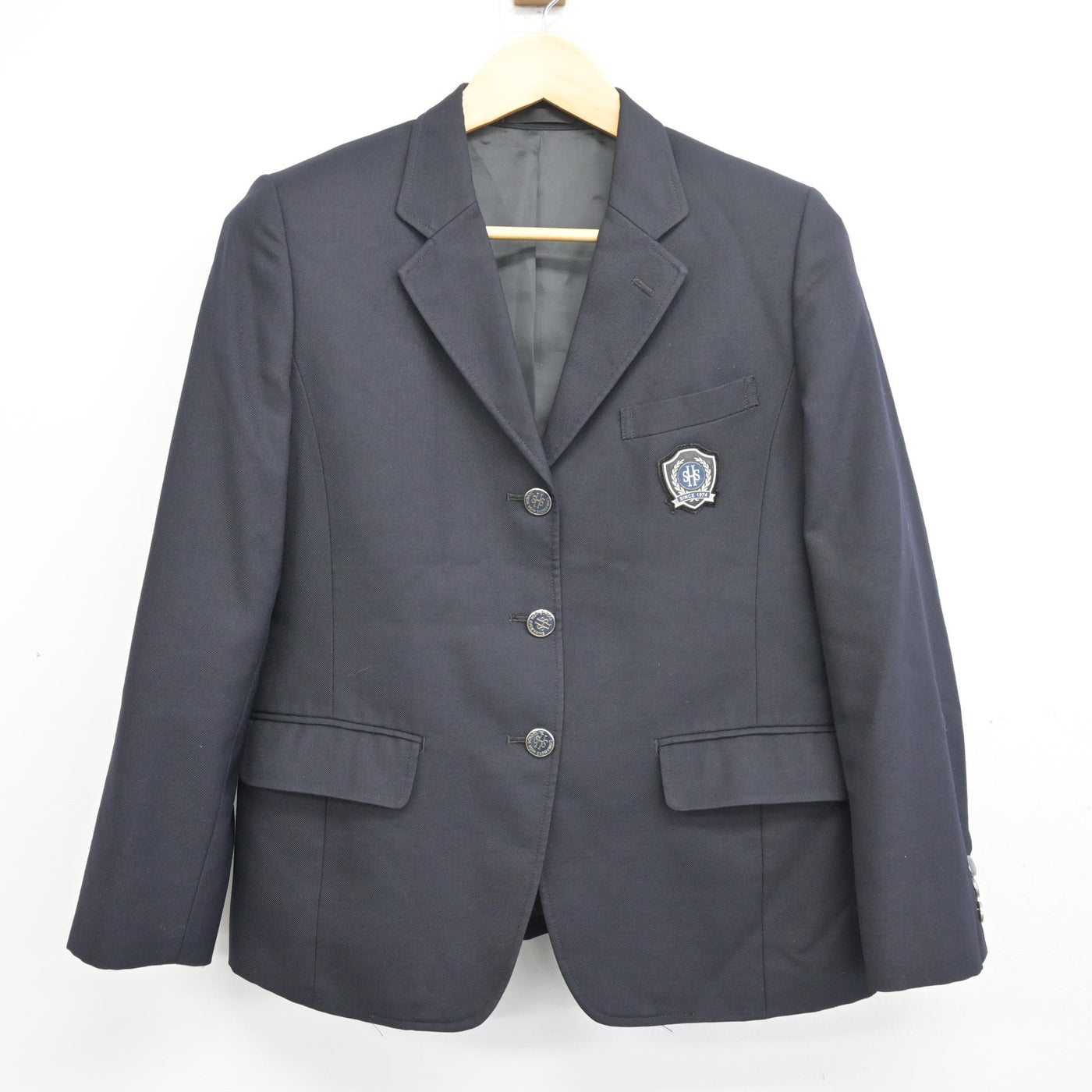 【中古】大阪府 島本高等学校 女子制服 2点 (ブレザー・スカート) sf097993