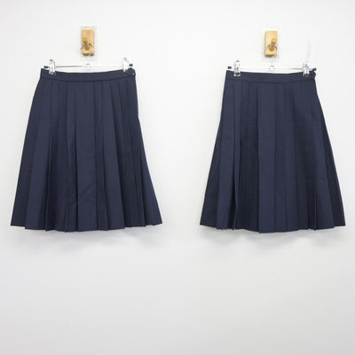 【中古】大阪府 五領中学校/旧制服 女子制服 4点 (セーラー服・スカート) sf097994