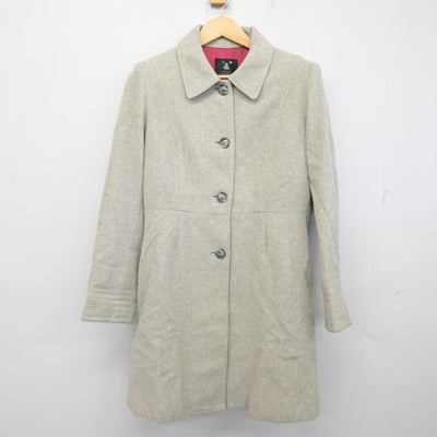 【中古】広島県 AICJ高等学校 女子制服 1点 (コート) sf097995