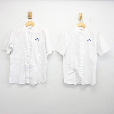 【中古】広島県 AICJ高等学校 女子制服 3点 (ブラウス・スカート) sf098000