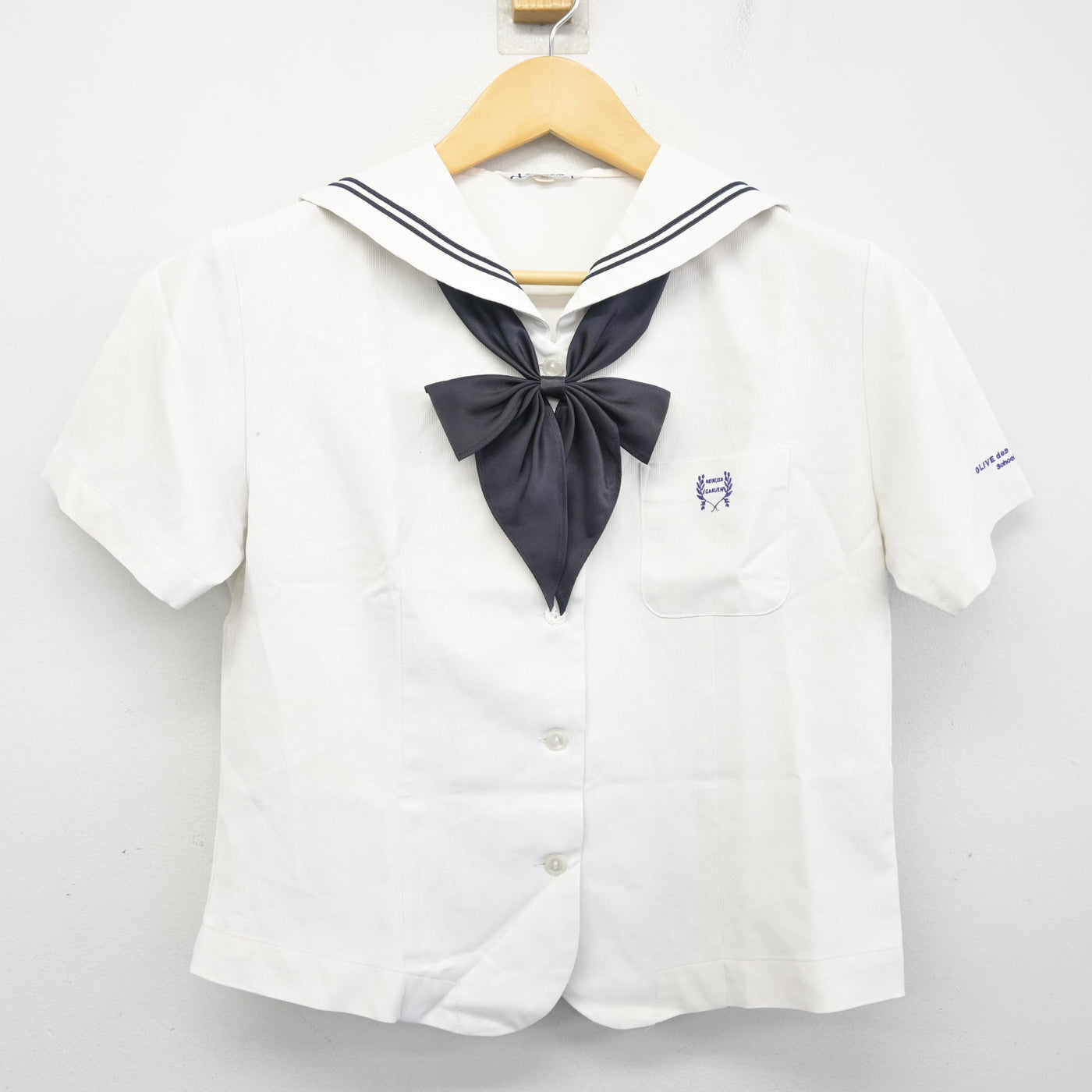 【中古】埼玉県 秋草学園高等学校 女子制服 3点 (ブラウス・スカート) sf098005