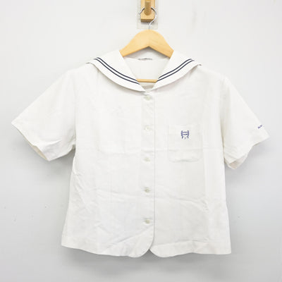 【中古】埼玉県 秋草学園高等学校 女子制服 2点 (ブラウス・スカート) sf098007