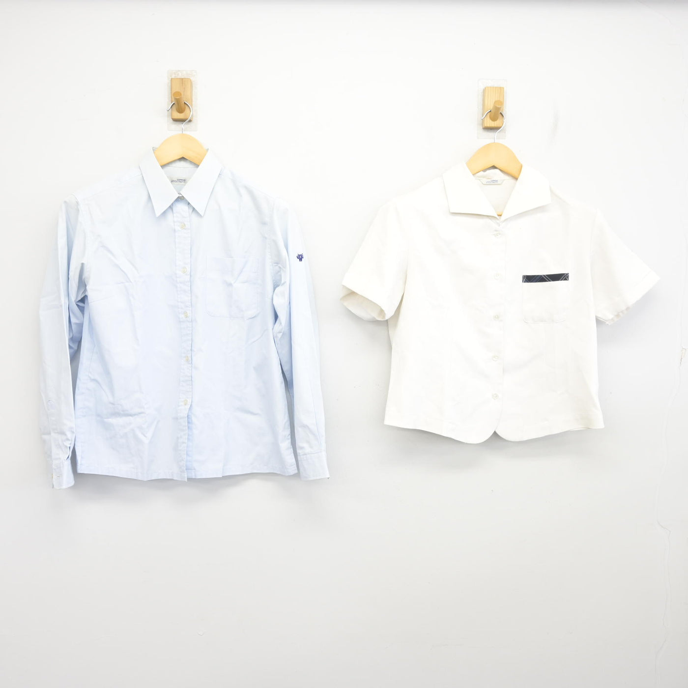 【中古】愛知県 愛知教育大学附属高等学校 女子制服 2点 (シャツ・ブラウス) sf098017