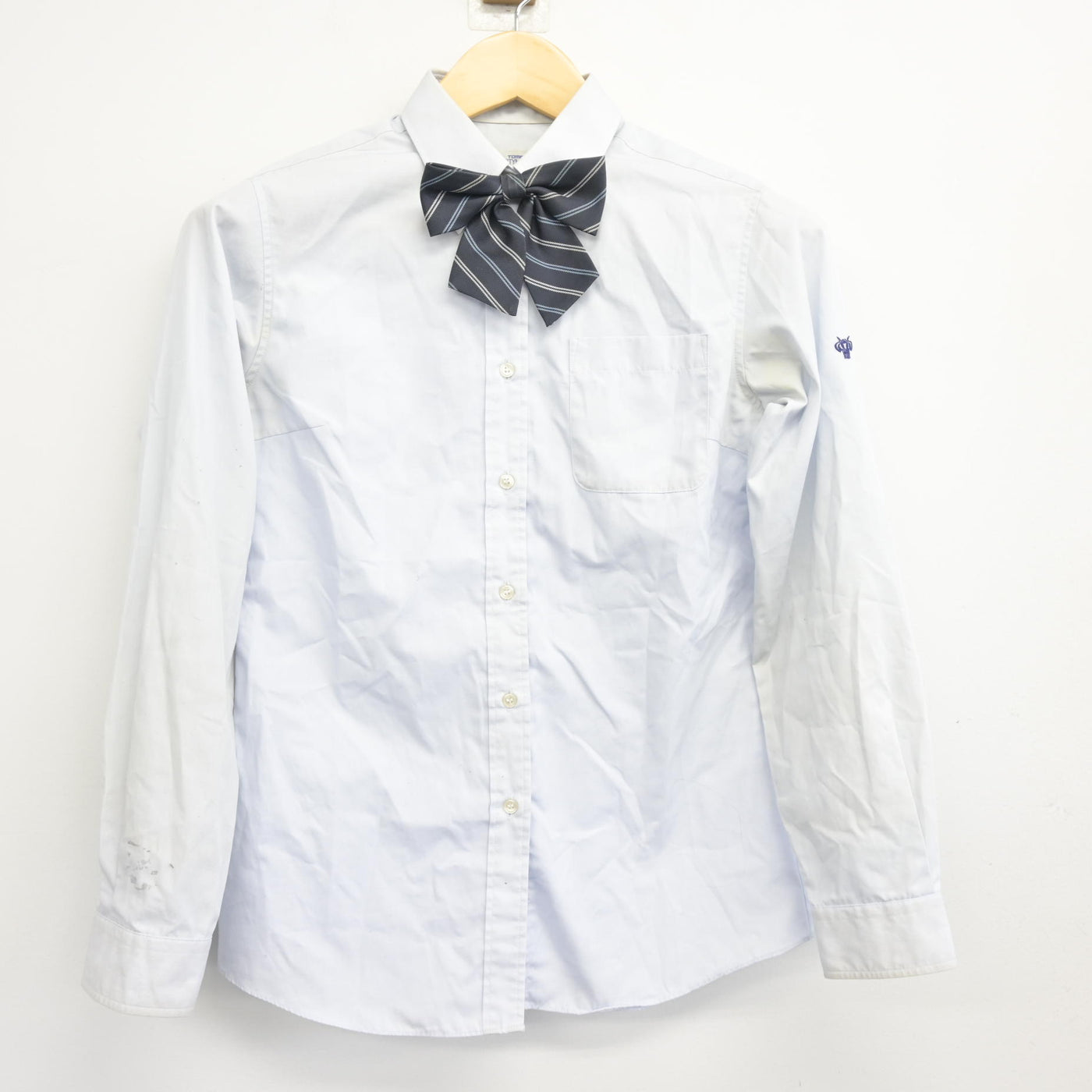 【中古】愛知県 愛知教育大学附属高等学校 女子制服 4点 (ブレザー・シャツ・スカート) sf098018