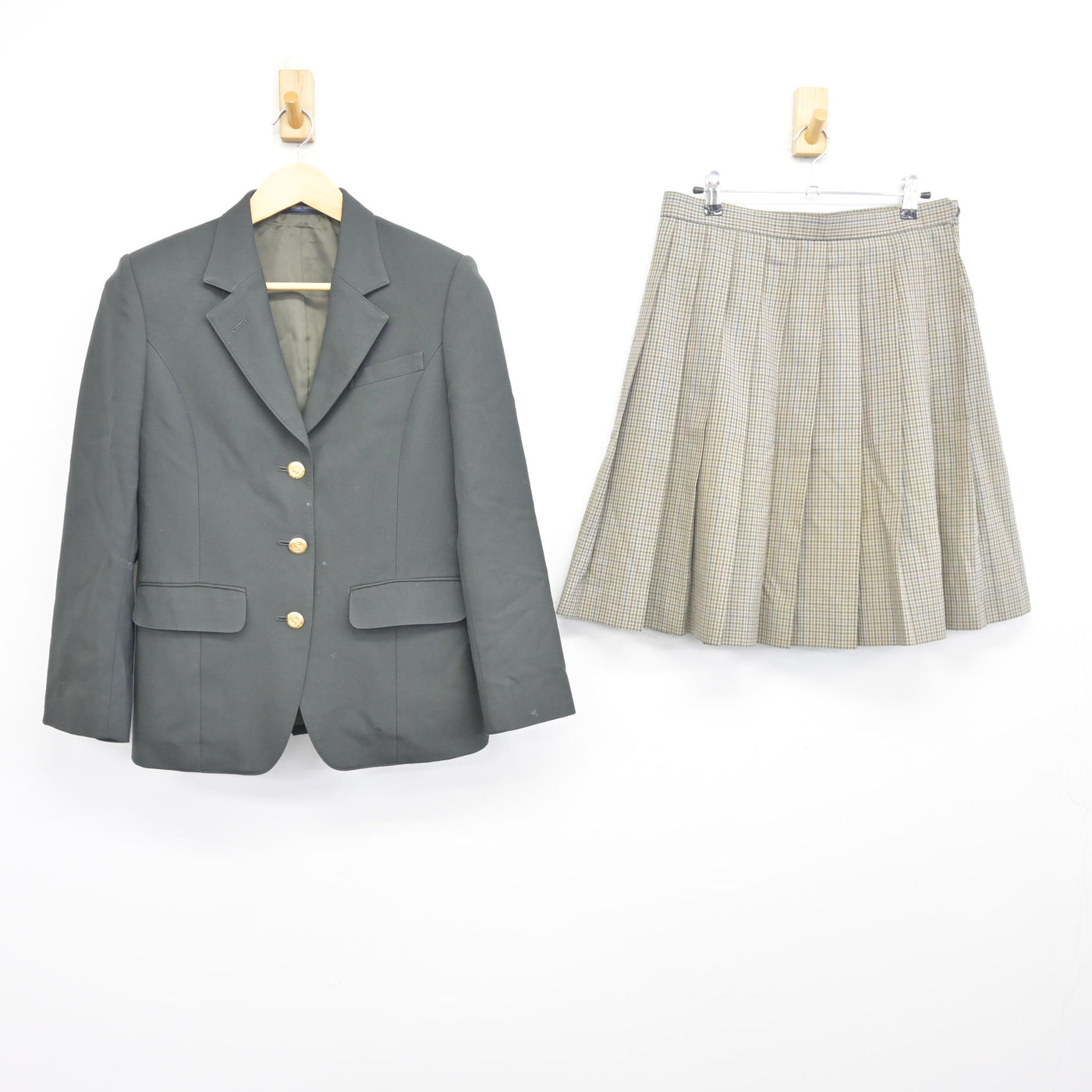 【中古】東京都 帝京高等学校/旧制服 女子制服 2点 (ブレザー・スカート) sf098021