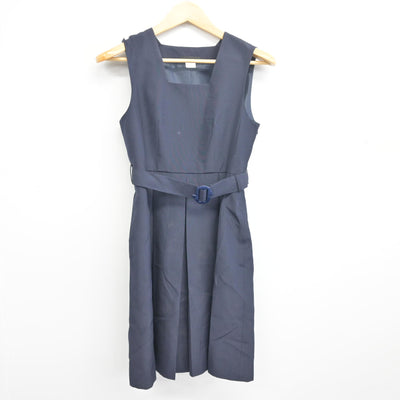 【中古】宮城県 尚絅学院高等学校 女子制服 2点 (ニット・ジャンパースカート) sf098026