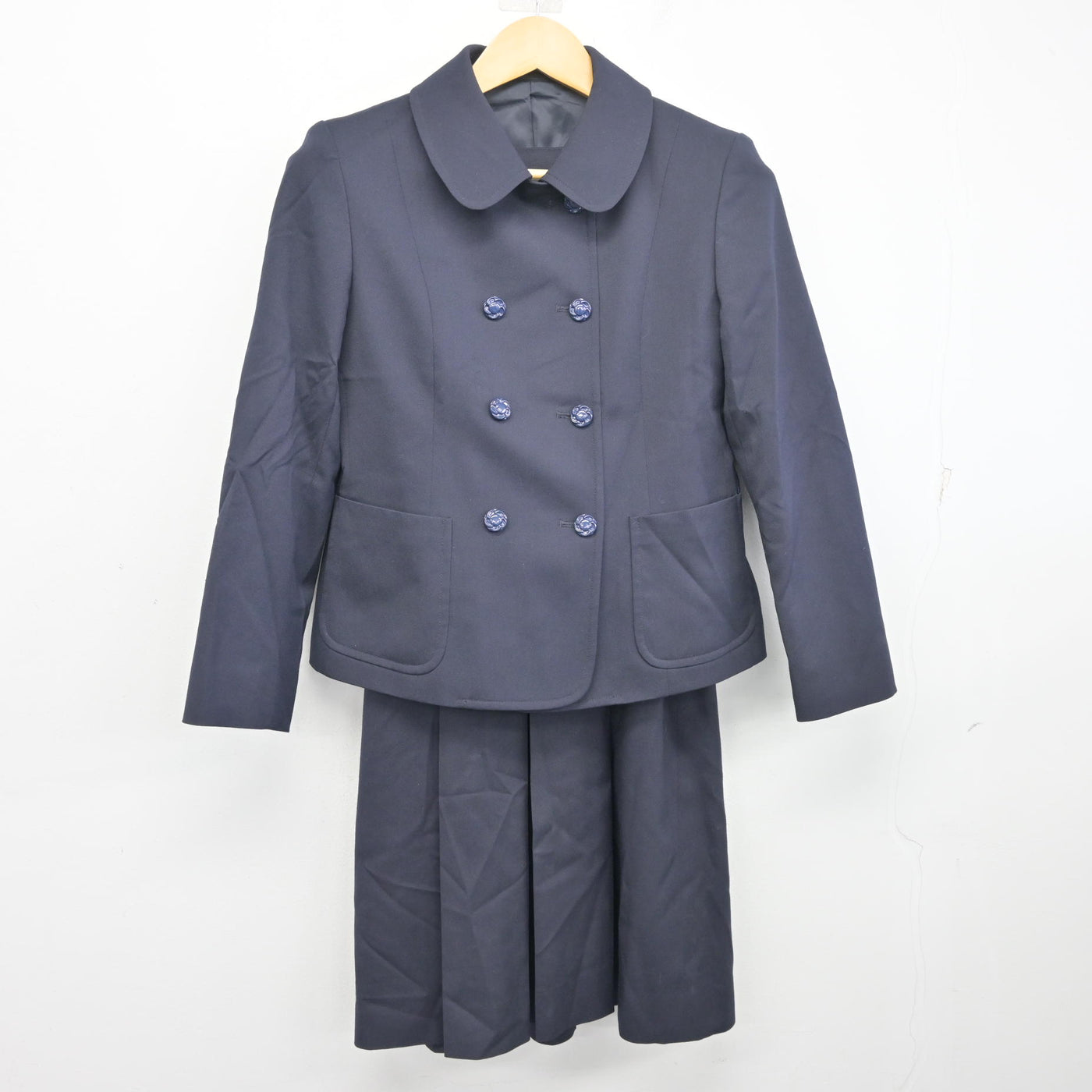 【中古】宮城県 尚絅学院高等学校 女子制服 2点 (ブレザー・ジャンパースカート) sf098027