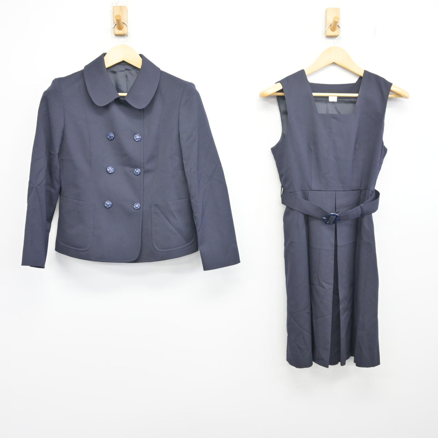 【中古】宮城県 尚絅学院高等学校 女子制服 2点 (ブレザー・ジャンパースカート) sf098027