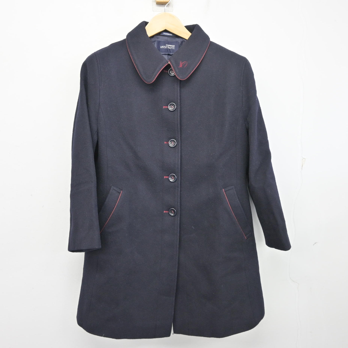 【中古】福岡県 福岡大学附属大濠高等学校 女子制服 1点 (コート) sf098035