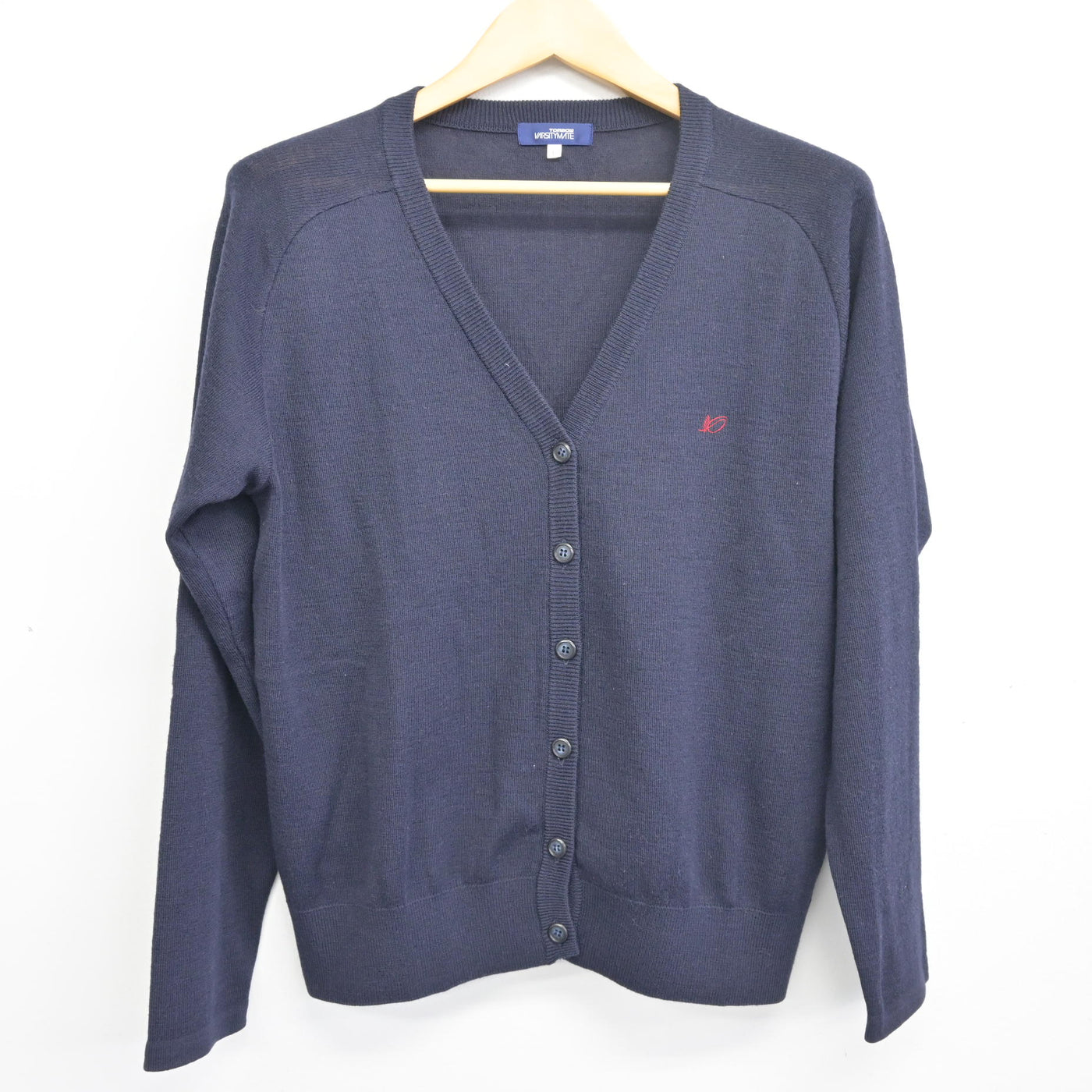 【中古】福岡県 福岡大学附属大濠高等学校 女子制服 2点 (ニット・シャツ) sf098042